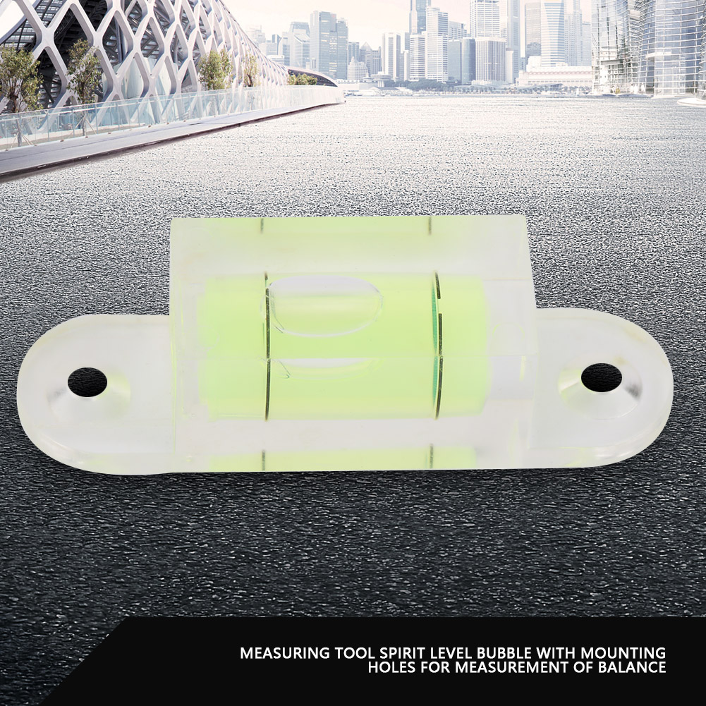 Spirit Level - ميزان فقاعي محمول بتصميم فتحة تثبيت،