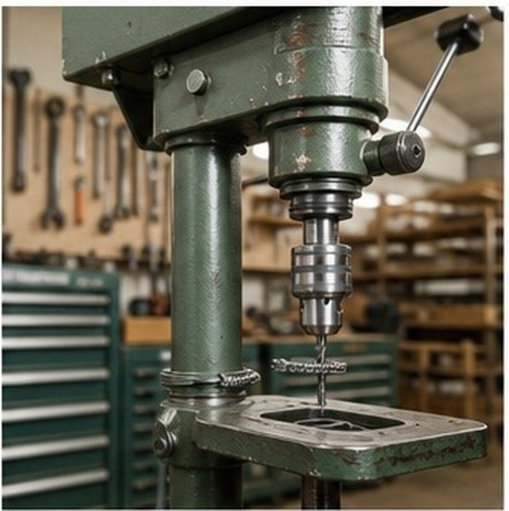 Drill Press - قطعتان من نوابض اللفائف الفولاذية عالية