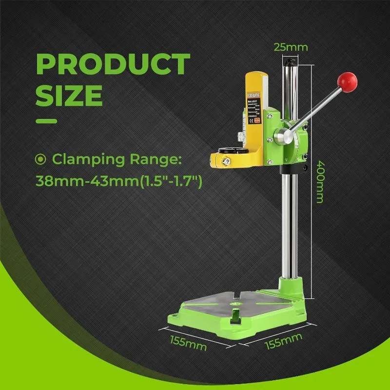 # حامل مثقاب طاولة بمسافة حركة - مراجعة Drill Press وسعره
