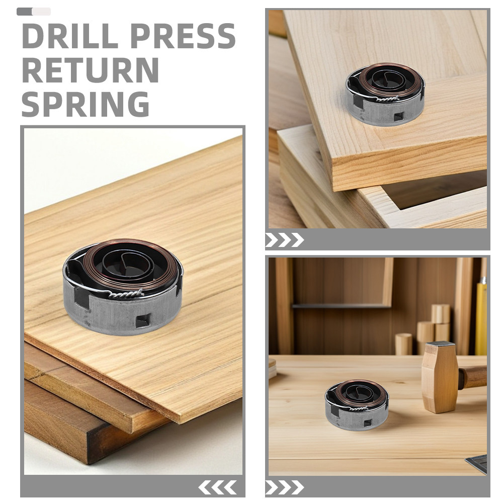3 قطع من زنبرك اللفاف المعدني  - مراجعة Drill Press وسعره
