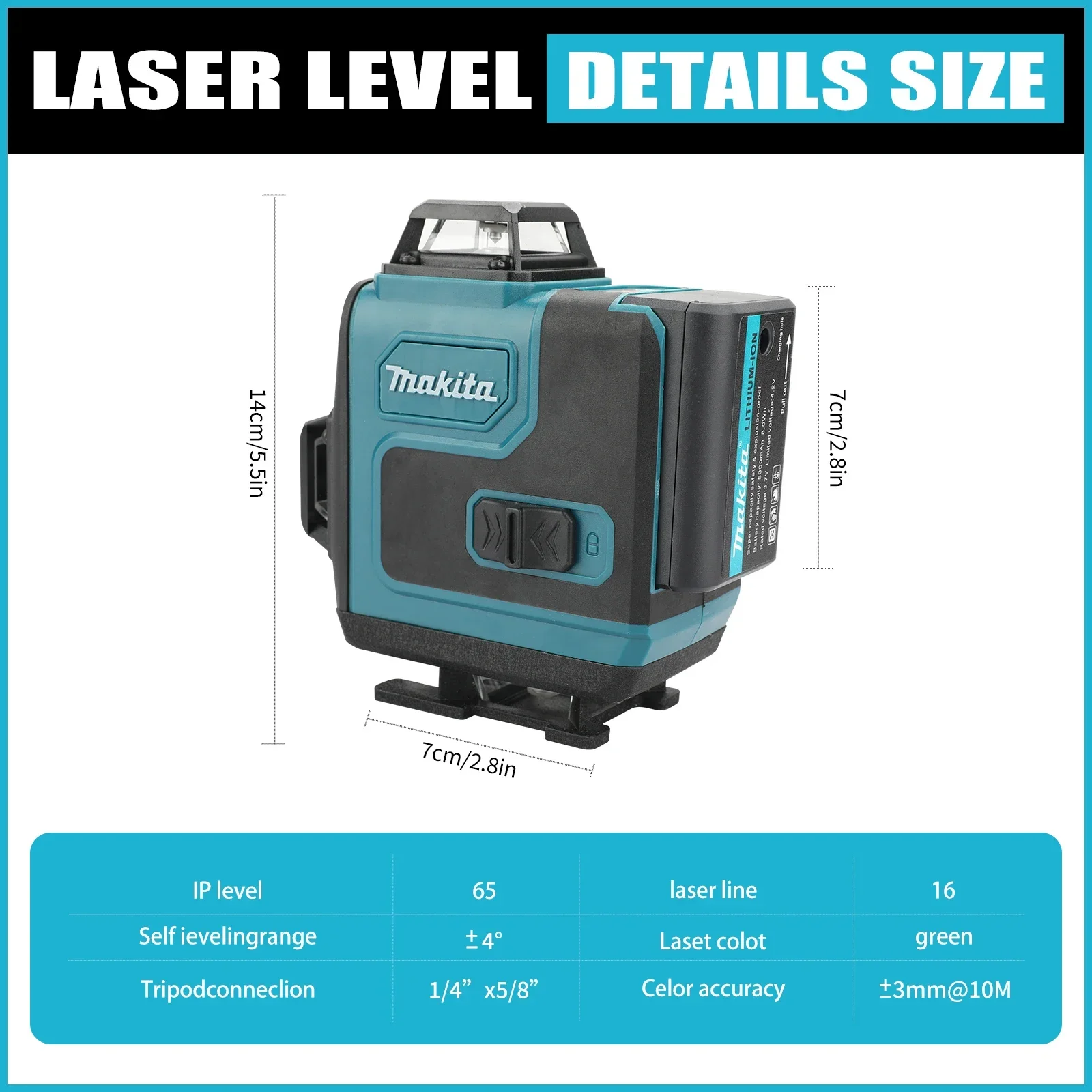 SK701 جهاز تسوية بالليزر عالي  - مراجعة Spirit Level وسعره